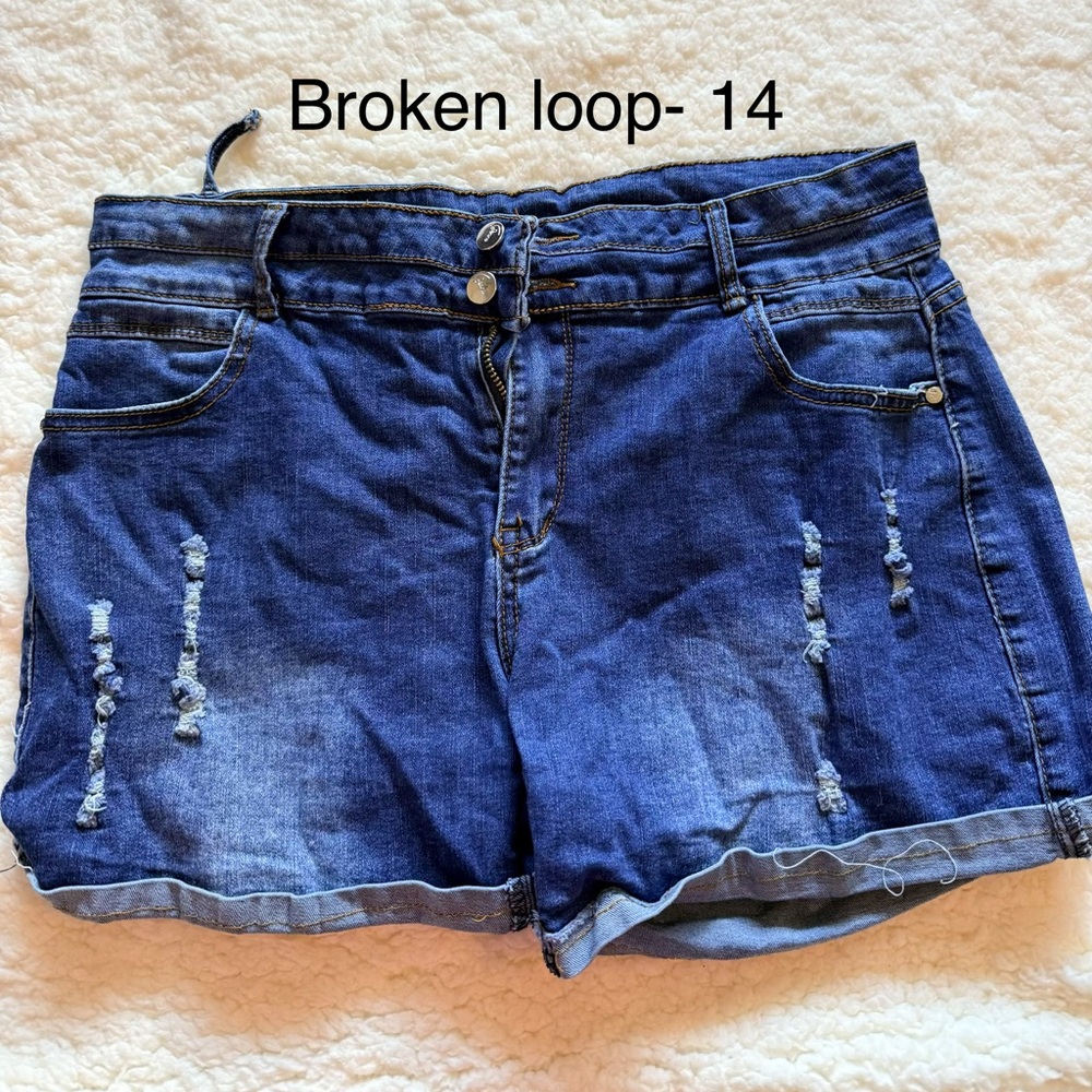Denim Blue Women's Shorts